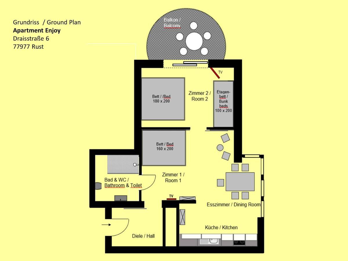 Apartment Enjoy Rust Ngoại thất bức ảnh